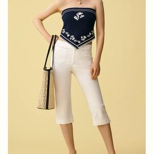 Maeve Black* Cropped Pants